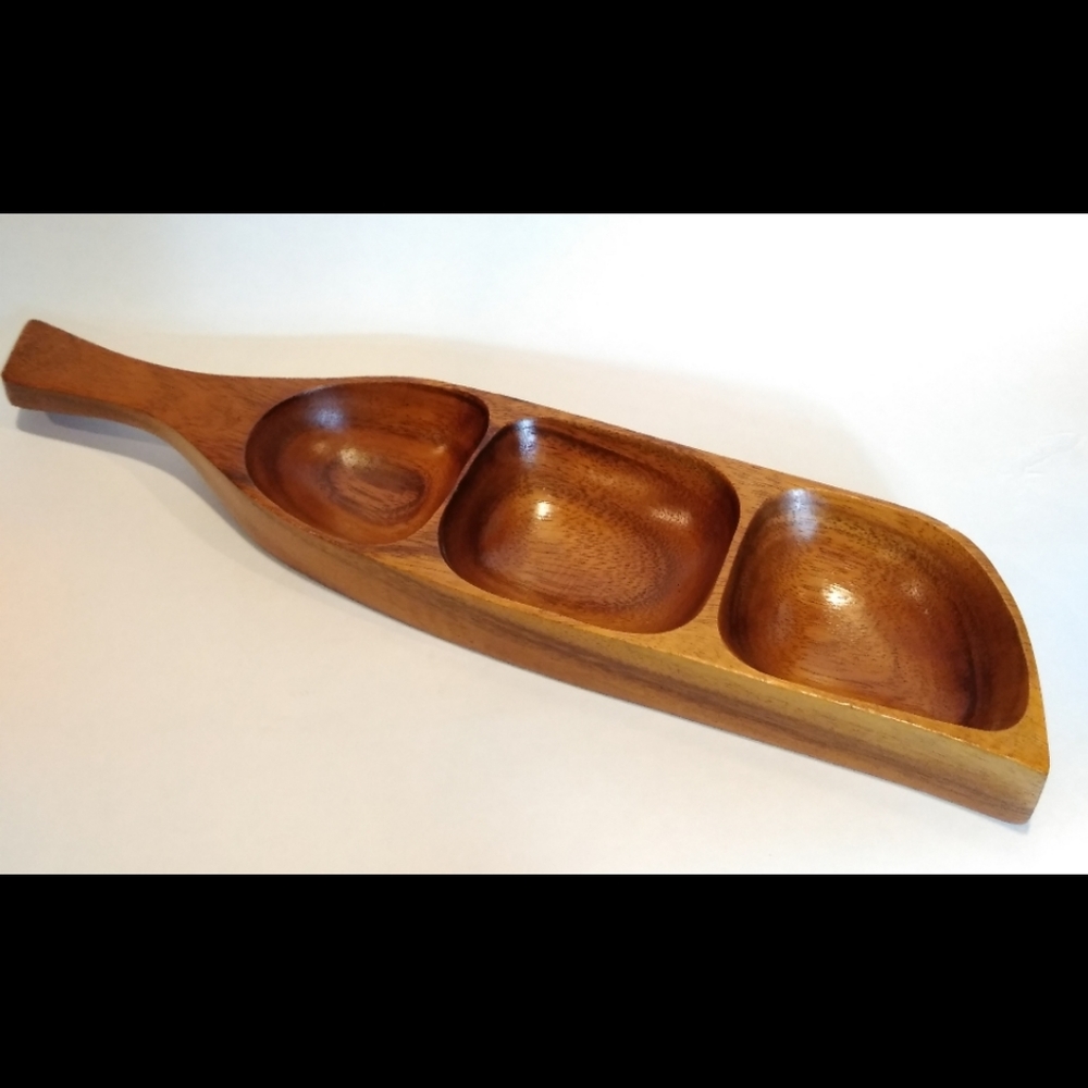 Monkey Pod Vintage Wooden Bowl